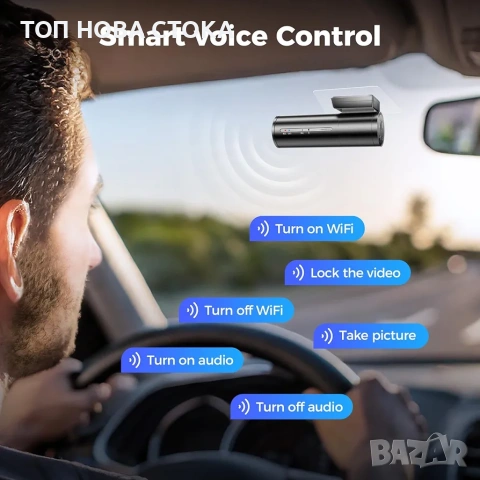 AZDOME M300S k Видеорегистратор Dash Cam комплект със задна камера , снимка 6 - Аксесоари и консумативи - 54160558