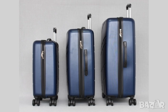 Комплект 3 куфара, снимка 4 - Куфари - 52353006
