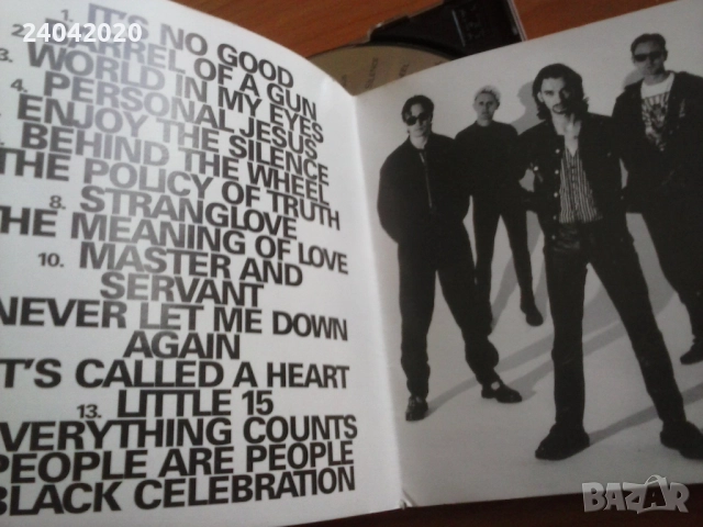 Depeche Mode - Singles Collection матричен диск, снимка 2 - CD дискове - 52774639