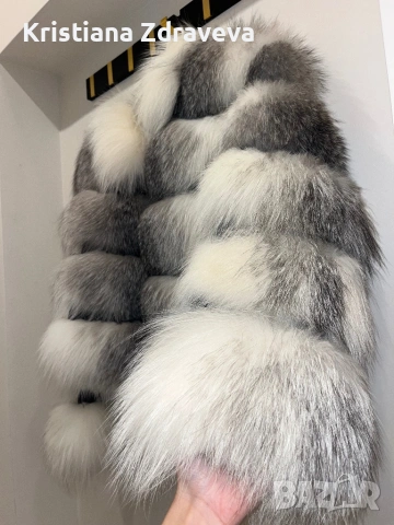 Палто от естествен косъм, снимка 3 - Палта, манта - 53193227