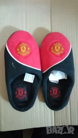 детски домашни чехли Chelsea football челси и Manchester united манчестер юнаитед размер 35-36 , снимка 3 - Детски пантофи - 53064465