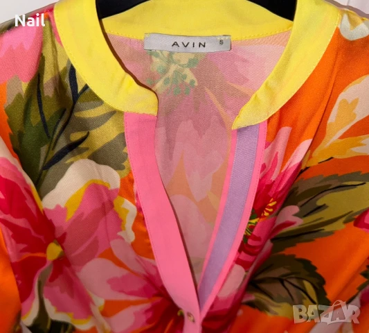Рокля Orange Bloom AVIN Размер: S, снимка 12 - Рокли - 51001249