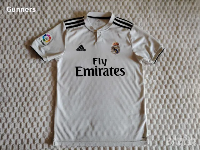 Real Madrid 18/19 Home Shirt, S, снимка 1 - Спортни дрехи, екипи - 46826665