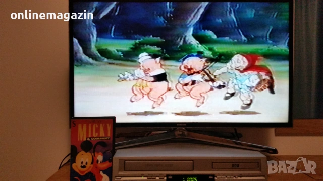 Видеокасета " Мики,Плуто,Гуфи,Доналд и компания " VHS, снимка 9 - Други жанрове - 54101134