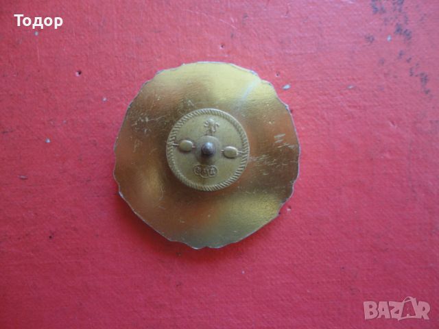 Военен знак значка на винт Първенец бронз , снимка 4 - Колекции - 46393791
