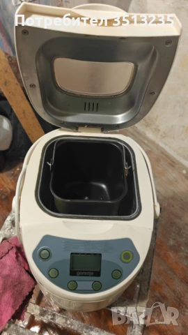 Продавам хлебопекарна Gorenje – почти нова, снимка 2 - Хлебопекарни - 51020767