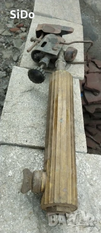 Бензинов поялник от 1980г за запояване на улуци по покривите на къщи,вили и други постройки, снимка 4 - Ремонти на покриви - 50786160