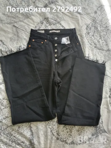 Черни дънки Levi's , снимка 1 - Дънки - 47518066