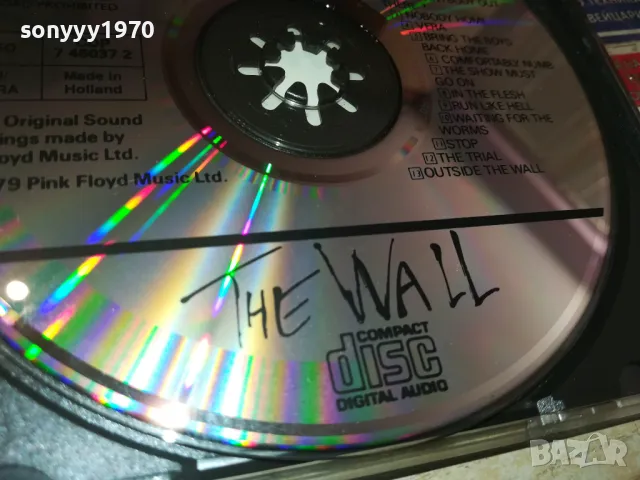 PINK FLOYD THE WALL-ДВА ИДЕАЛНИ ДИСКА 1108241733, снимка 8 - CD дискове - 46875333