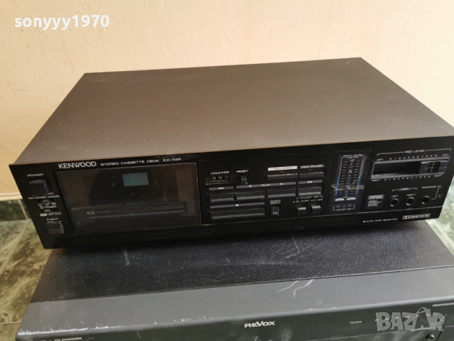 KENWOOD KX-74R DECK MADE IN JAPAN-ВНОС SWISS 2801262152, снимка 6 - Декове - 53262858