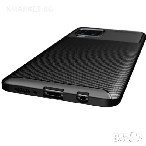 Samsung Galaxy A42 5G Удароустойчив Carbon Fiber Калъф и Протектор, снимка 6 - Калъфи, кейсове - 48520852