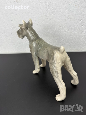 Порцеланова фигура на Шнауцер. №7483, снимка 6 - Колекции - 52048852