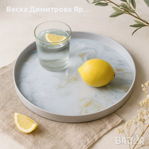 Модерна меламинова табла - 30см и 35см, снимка 6 - Аксесоари за кухня - 52052491