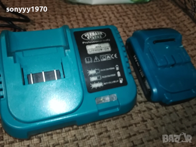 зарядно и батерия за винтоверт или друго 2110251321, снимка 17 - Винтоверти - 52130103