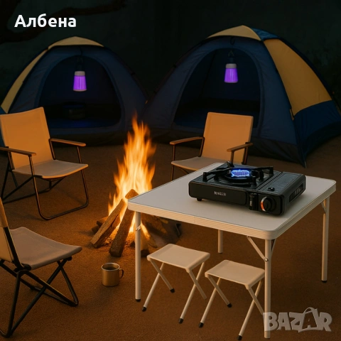 Къмпинг комплект за четирима – Комфорт и практичност сред природата, снимка 3 - Къмпинг мебели - 53479453