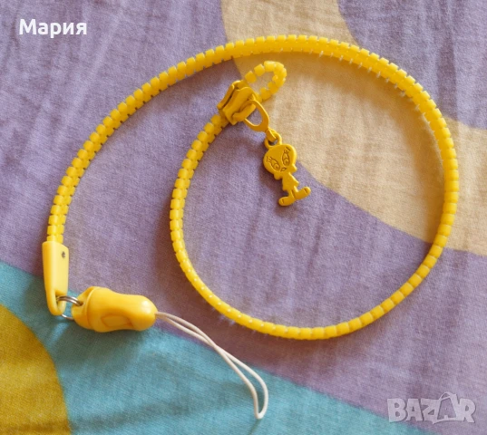 Аксесоар за телефон или бадж Tweety Bird 