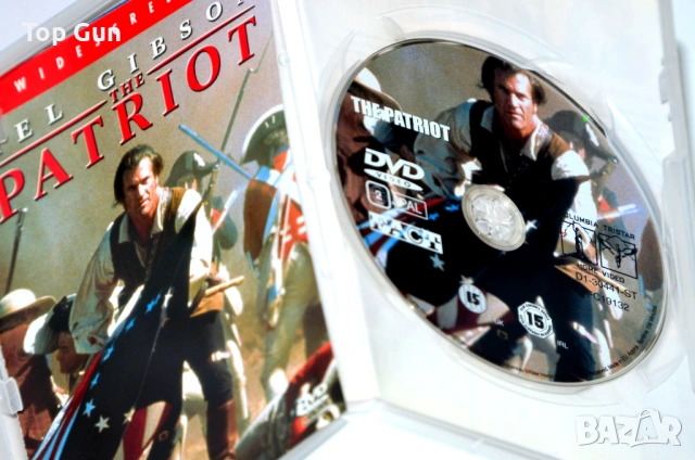 ДВД Патриотът DVD The Patriot, снимка 4 - DVD филми - 52571212