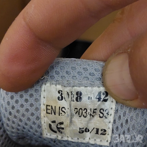 предпазни работни обувки JALAS ZENIT 3018 S3 номер 42, снимка 4 - Други - 46072562
