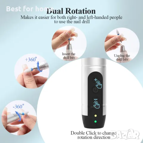 Електрическа безжична нокторезачка, снимка 6 - Друга електроника - 50124334