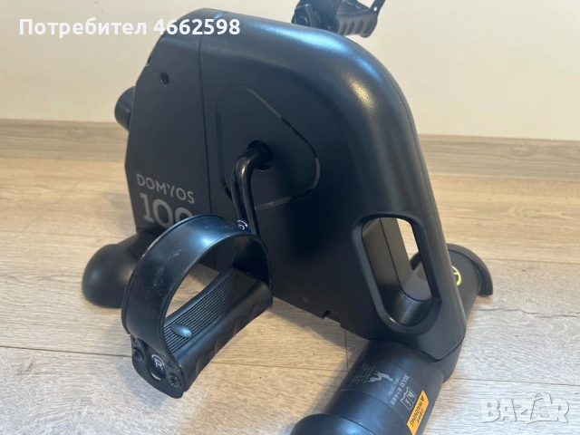 Мини велоергометър DOMYOS 100 – почти нов, безшумен, снимка 9 - Фитнес уреди - 53936228