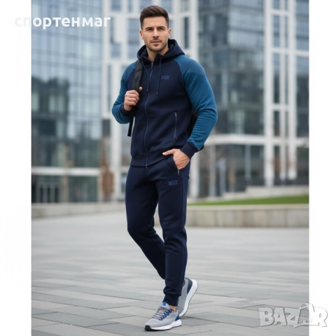 ЗИМЕН Мъжки анцуг Norex 9870-3 цвята, снимка 4 - Спортни дрехи, екипи - 52409786