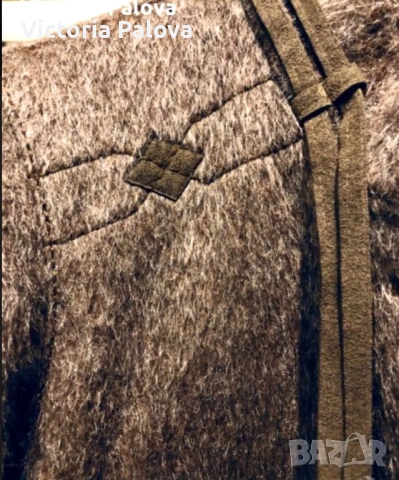 Палто от естествен косъм от лама  LLAMA LUXUSQUALITÄT, снимка 18 - Палта, манта - 53037669