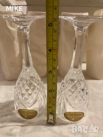 Кристални чаши за шери, снимка 5 - Чаши - 52370065