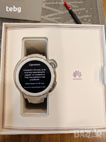 HUAWEI WATCH GT 3 Pro 43mm Ceramic Case, снимка 2 - Смарт гривни - 53300138