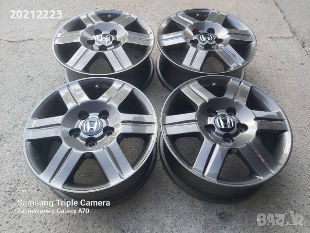 4 броя алуминиеви джанти за Honda CR-V 16, снимка 11 - Гуми и джанти - 51201771