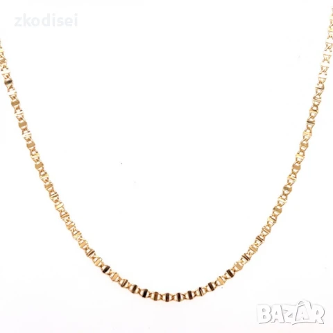 Златен синджир 2,35гр. 49,0см. 14кр. проба:585 модел:32151-5, снимка 2 - Колиета, медальони, синджири - 50767847