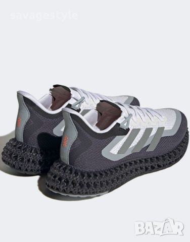 Унисекс Маратонки ADIDAS 4D Fwd Running Shoes White/Grey, снимка 4 - Маратонки - 46321600