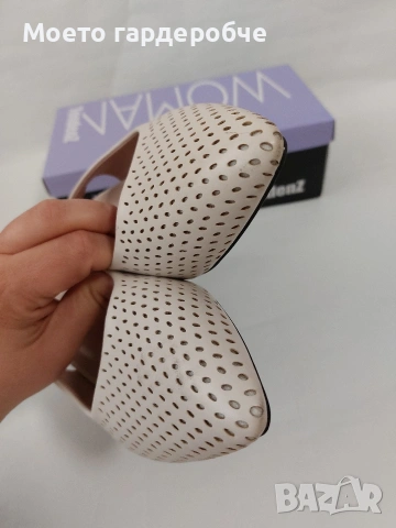 Дамски сандали на дебел ток номер 40, снимка 3 - Дамски елегантни обувки - 53880792