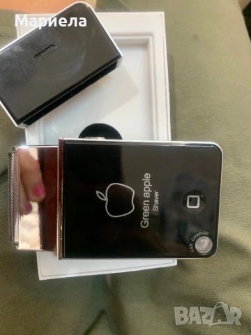 Самобръсначка Green Apple Shaver Rscw-1880, Акумулаторна, снимка 4 - Електрически самобръсначки - 51532885