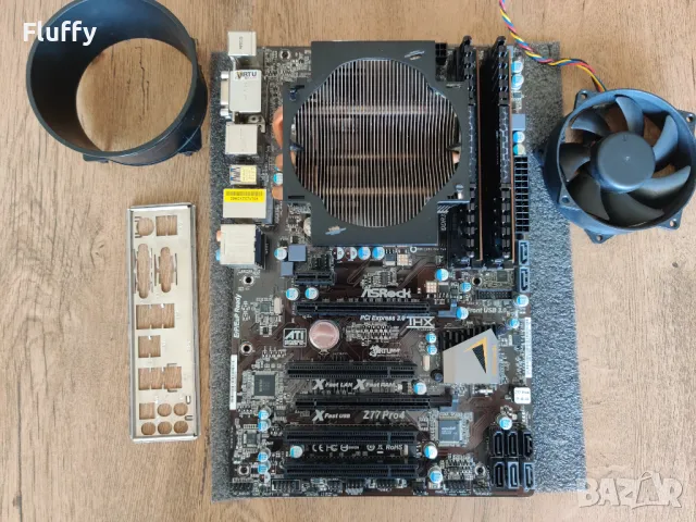 Дънна платка - ASRock Z77 Pro4 (1155), снимка 1 - Дънни платки - 48591698