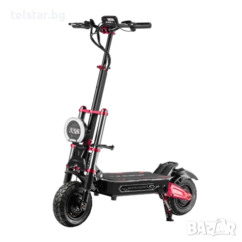 Електрическа тротинетка TELSTAR 11+ S-5 Pro 67.2V 38Ah с два двигателя 2x3000W 92 км/ч, снимка 2 - Мотоциклети и мототехника - 52429523