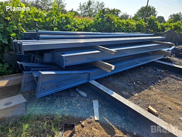 Метално хале - ригел - метална конструкция 12х30м