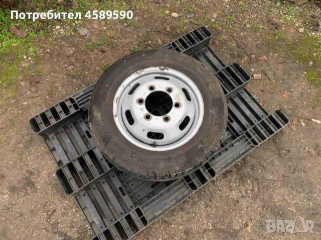 1бр.Железна джанта 16цола 6x170 ET115 за ДВОЙНИ ГУМИ Iveco Daily(2006-2025), снимка 2 - Гуми и джанти - 52826193