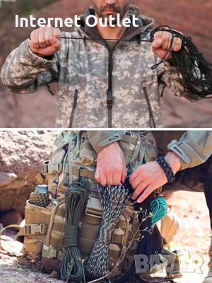 Паракорд 11+1, снимка 3 - Екипировка - 54134059