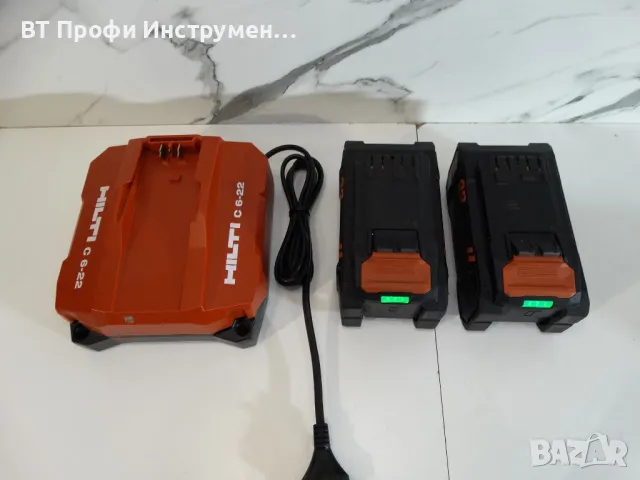 2024 Hilti SIW 8 - 22 / Nuron / 2 x 8.0 Ah - Мощен гайковерт 1000 Nm, снимка 9 - Други инструменти - 48957702