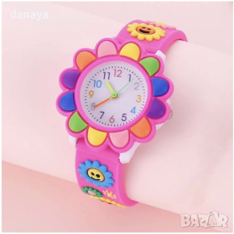 4791 Детски силиконов часовник ярки цветове, снимка 4 - Детски - 45698144