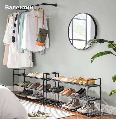 Комплект от 2 органайзера за обувки Songmics, снимка 4 - Други стоки за дома - 53177506