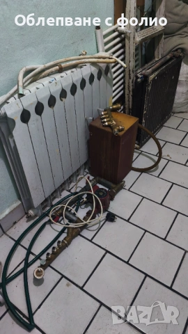 Радиатори, помпа за парно