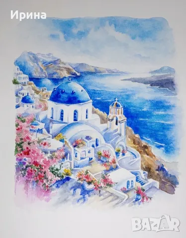 Акварелни картини, снимка 1