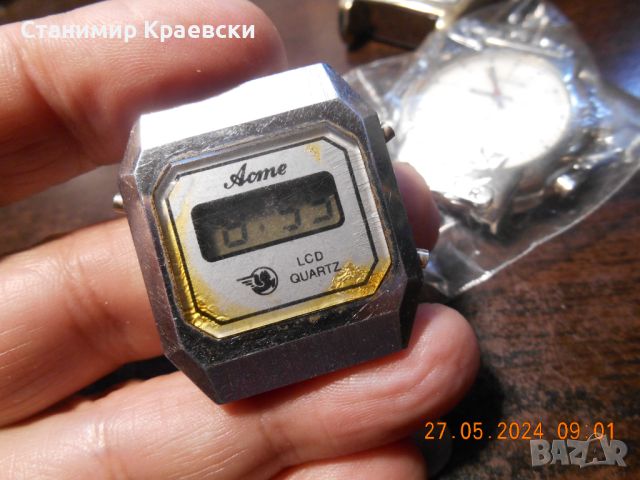 ACME- LCD watch - vintage 81, снимка 2 - Други ценни предмети - 46112514