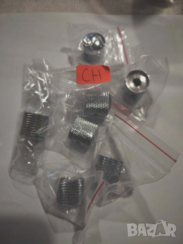 Chrome метални врътки(knobs) за китари и бас, снимка 3 - Китари - 53634570