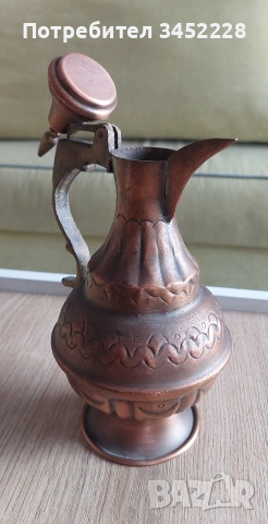 каничка медна за ценители , снимка 5 - Антикварни и старинни предмети - 53888319