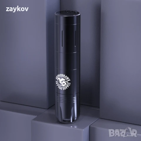 Безжична машина за татуировки Dragonhawk с ход 3,5 мм | X3 Pro (версия с 2 батерии, снимка 2 - Други инструменти - 51160771