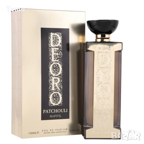 Оригинален Арабски парфюм Deoro Patchouli Riiffs Eau de Parfum 100ml, снимка 7 - Дамски парфюми - 46437882