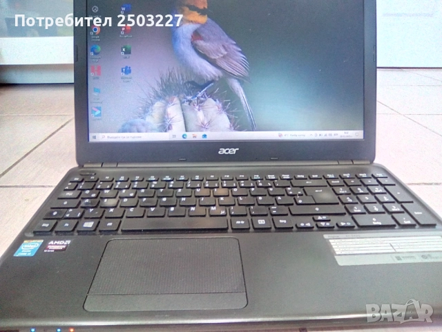 Лаптоп ACER Aspire E1-572 - 4 процесора, снимка 12 - Лаптопи за работа - 52917753