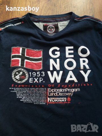 geographical norway - страхотна мъжка тениска ХЛ